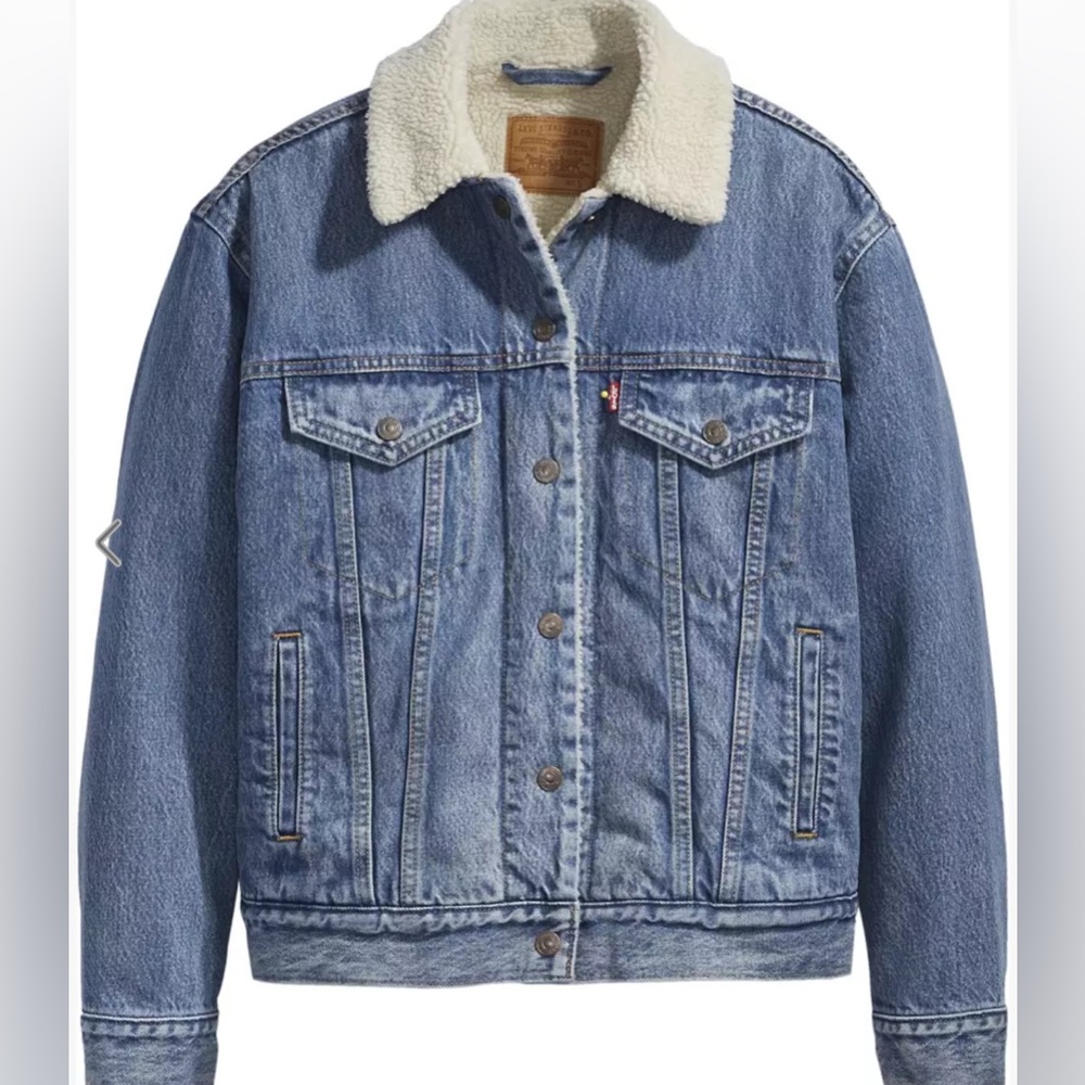 EX-BOYFRIEND SHERPA TRUCKER
JACKET
